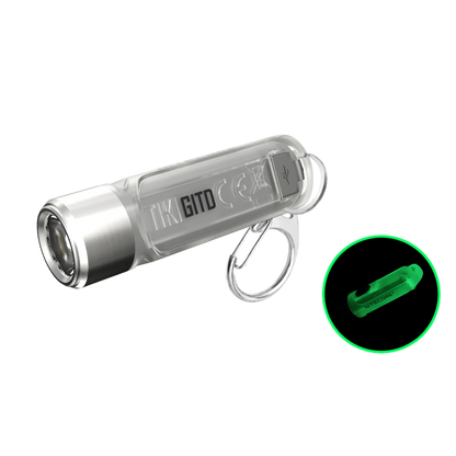 Nitecore TIKI 300 Lumen USB-C Rechargeable Keychain Flashlight