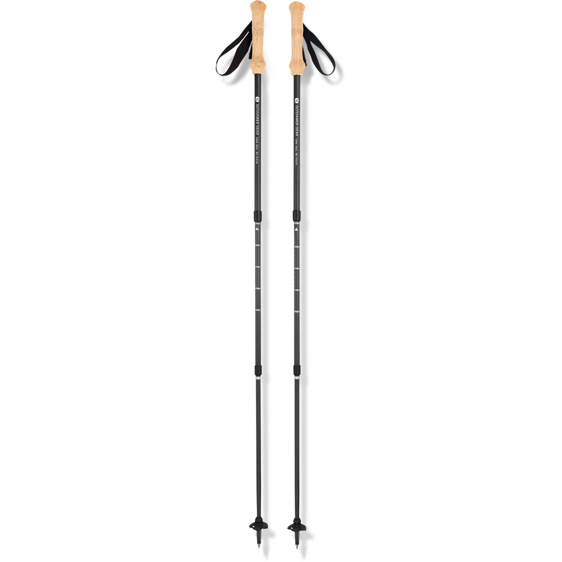 LT5 Three Piece Carbon Trekking Poles (pair)